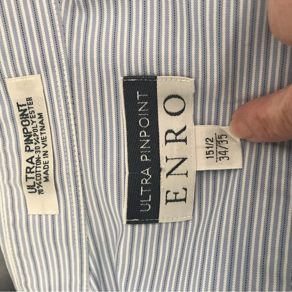 Men’s ENRO Dress Shirt - Picture 7 of 7